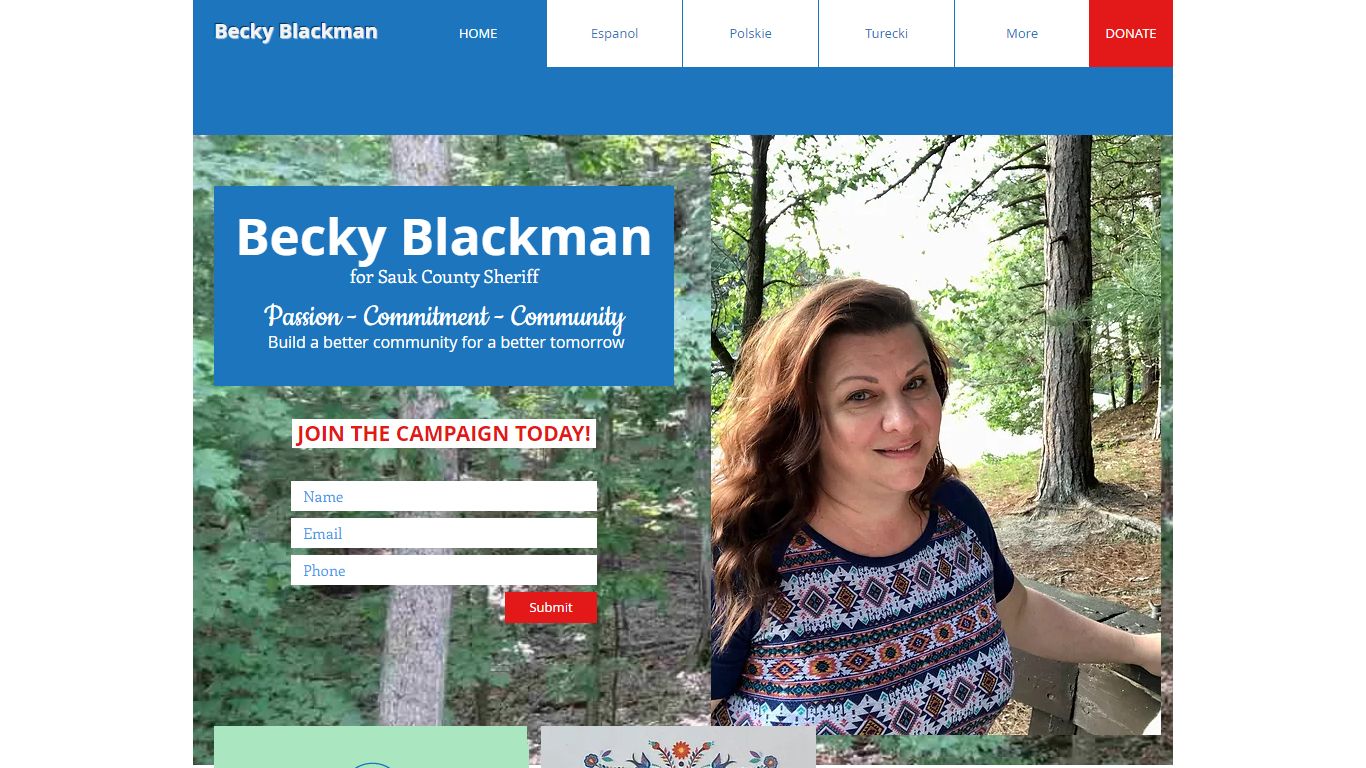 Sauk County Wisconsin Sheriff Candidate | Blackman 4 Sauk Sheriff